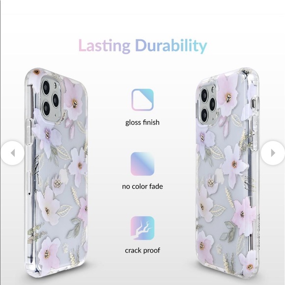 Buy 1 Magnolia Floral i11 Pro Max Case Get 1 Case - Picture 3 of 7